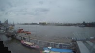 Archiv Foto Webcam Hamburg: Landungsbrücken 17:00