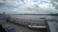 Archiv Foto Webcam Hamburg: Landungsbrücken 13:00