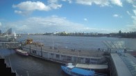 Archiv Foto Webcam Hamburg: Landungsbrücken 15:00