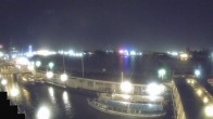 Archiv Foto Webcam Hamburg: Landungsbrücken 01:00
