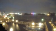 Archiv Foto Webcam Hamburg: Landungsbrücken 22:00
