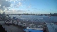 Archiv Foto Webcam Hamburg: Landungsbrücken 00:00