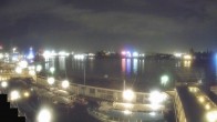 Archiv Foto Webcam Hamburg: Landungsbrücken 23:00