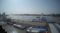 Archived image Webcam Hamburg: Cargo bridges 09:00