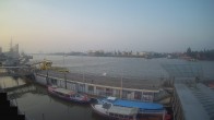 Archived image Webcam Hamburg: Cargo bridges 05:00