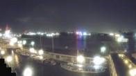 Archiv Foto Webcam Hamburg: Landungsbrücken 23:00