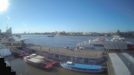 Archived image Webcam Hamburg: Cargo bridges 14:00