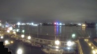 Archiv Foto Webcam Hamburg: Landungsbrücken 03:00