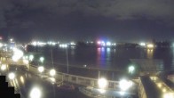 Archiv Foto Webcam Hamburg: Landungsbrücken 23:00