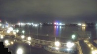 Archiv Foto Webcam Hamburg: Landungsbrücken 01:00