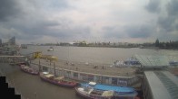 Archiv Foto Webcam Hamburg: Landungsbrücken 11:00