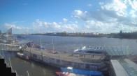 Archiv Foto Webcam Hamburg: Landungsbrücken 16:00