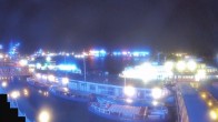 Archiv Foto Webcam Hamburg: Landungsbrücken 19:00