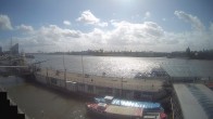 Archiv Foto Webcam Hamburg: Landungsbrücken 11:00