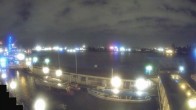Archiv Foto Webcam Hamburg: Landungsbrücken 23:00