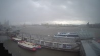 Archiv Foto Webcam Hamburg: Landungsbrücken 16:00