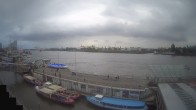 Archived image Webcam Hamburg: Cargo bridges 17:00