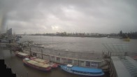 Archiv Foto Webcam Hamburg: Landungsbrücken 17:00