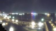 Archiv Foto Webcam Hamburg: Landungsbrücken 23:00