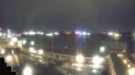 Archiv Foto Webcam Hamburg: Landungsbrücken 23:00