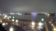 Archiv Foto Webcam Hamburg: Landungsbrücken 01:00