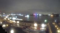 Archiv Foto Webcam Hamburg: Landungsbrücken 05:00