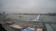 Archiv Foto Webcam Hamburg: Landungsbrücken 09:00