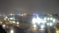 Archiv Foto Webcam Hamburg: Landungsbrücken 19:00