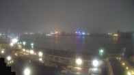 Archiv Foto Webcam Hamburg: Landungsbrücken 21:00