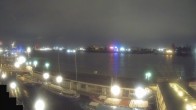 Archiv Foto Webcam Hamburg: Landungsbrücken 23:00