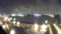 Archiv Foto Webcam Hamburg: Landungsbrücken 01:00
