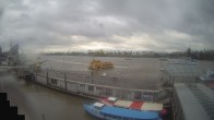 Archiv Foto Webcam Hamburg: Landungsbrücken 13:00