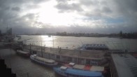 Archived image Webcam Hamburg: Cargo bridges 09:00