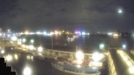 Archiv Foto Webcam Hamburg: Landungsbrücken 19:00
