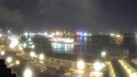 Archiv Foto Webcam Hamburg: Landungsbrücken 19:00