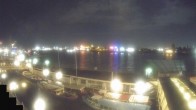 Archiv Foto Webcam Hamburg: Landungsbrücken 21:00