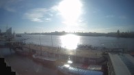 Archived image Webcam Hamburg: Cargo bridges 09:00