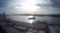 Archiv Foto Webcam Hamburg: Landungsbrücken 09:00