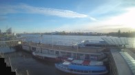 Archiv Foto Webcam Hamburg: Landungsbrücken 13:00