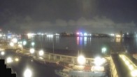 Archiv Foto Webcam Hamburg: Landungsbrücken 23:00