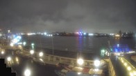 Archiv Foto Webcam Hamburg: Landungsbrücken 05:00