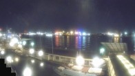 Archiv Foto Webcam Hamburg: Landungsbrücken 23:00