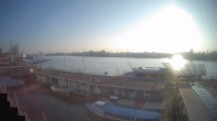 Archiv Foto Webcam Hamburg: Landungsbrücken 12:00