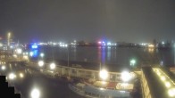 Archiv Foto Webcam Hamburg: Landungsbrücken 23:00