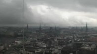 Archived image Webcam Hamburg: Emporio Tower 01:00