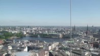 Archived image Webcam Hamburg: Emporio Tower 13:00