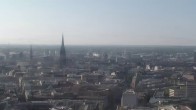 Archiv Foto Webcam Hamburg: Emporio-Hochhaus 07:00
