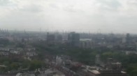 Archived image Webcam Hamburg: Emporio Tower 13:00