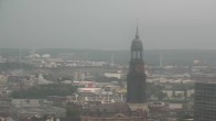 Archiv Foto Webcam Hamburg: Emporio-Hochhaus 19:00