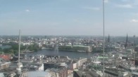 Archiv Foto Webcam Hamburg: Emporio-Hochhaus 13:00